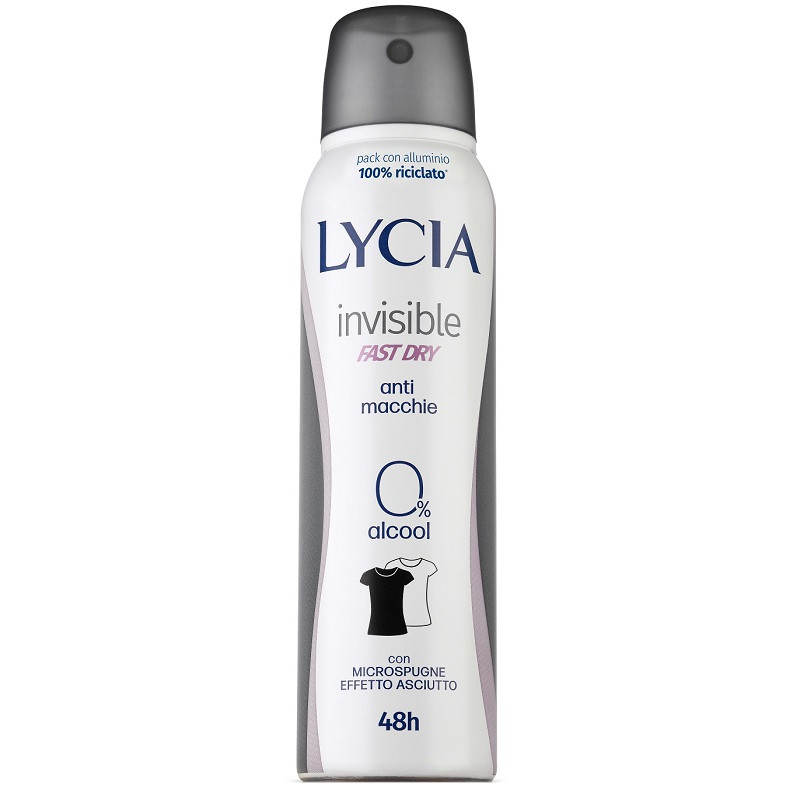 LYCIA SPRAY INVISIBLE FAST DRY 150 ML LYCIA SPRAY INVISIBLE FAST DRY 150 ML