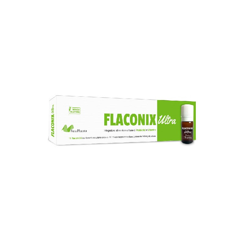 FLACONIX ULTRA 11 FLACONCINI + 140 MG DI POLVERE FLACONIX ULTRA 11 FLACONCINI + 140 MG DI POLVERE