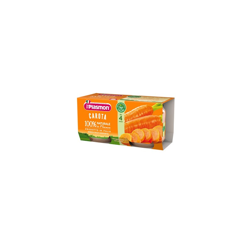 PLASMON OMOGENEIZZATO CAROTA 2 X 80 G PLASMON OMOGENEIZZATO CAROTA 2 X 80 G