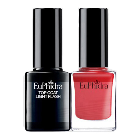 EUPHIDRA SMALTO SEMIPERM+TOP COAT LIGHT PROTETTIVO SP04 10 ML
