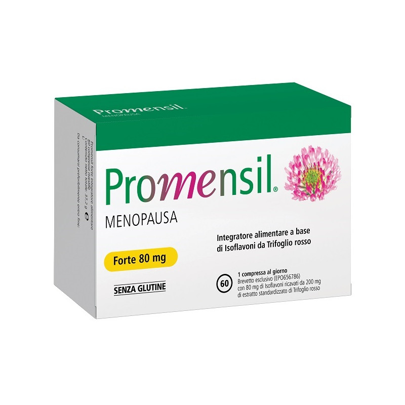 Confezione da 60 compresse di Promensil Menopausa Forte Integratore per la Menopausa Confezione da 60 compresse di Promensil Menopausa Forte Integratore per la Menopausa