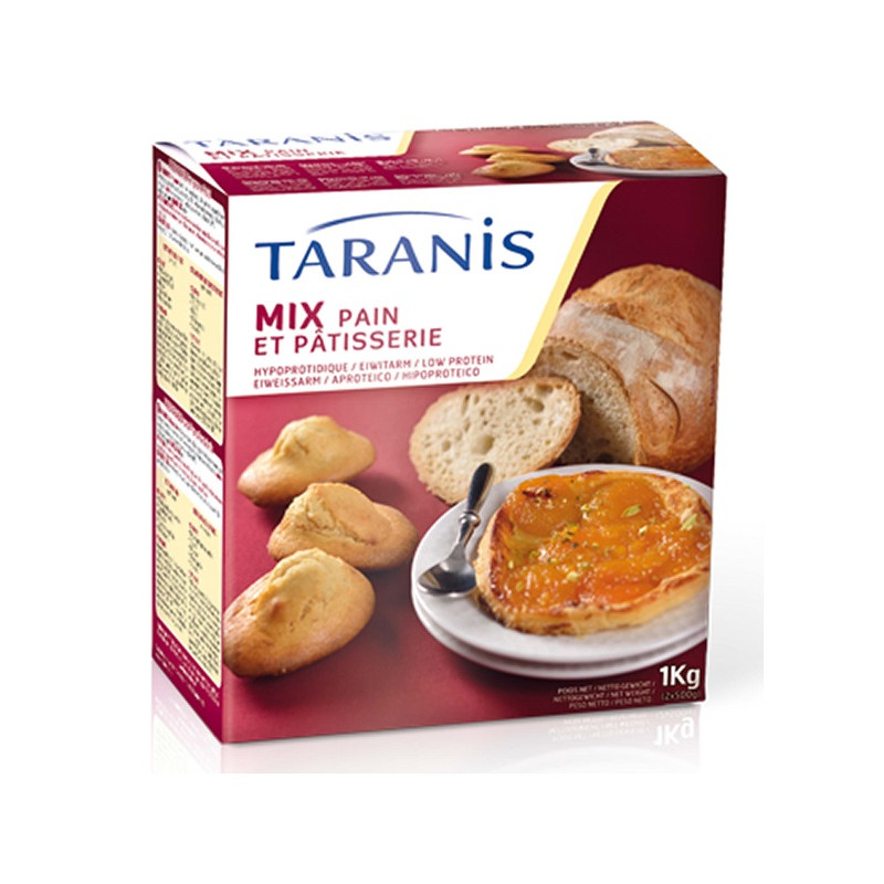 TARANIS MIX FARINA PER PANE E PASTICCERIA 1 KG TARANIS MIX FARINA PER PANE E PASTICCERIA 1 KG