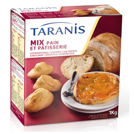 TARANIS MIX FARINA PER PANE E PASTICCERIA 1 KG TARANIS MIX FARINA PER PANE E PASTICCERIA 1 KG