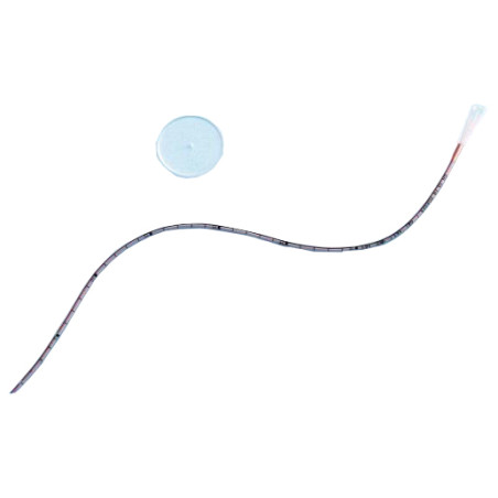 Catetere Ureterocutaneostomia In Silicone Con Punta Smussata Flangia Rotonda Linea Radiopaca Lunghezza 45cm Ch 10