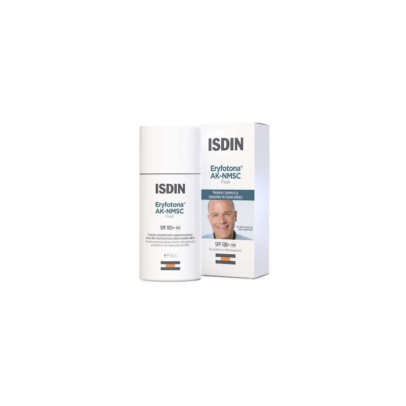 Isdin Eryfotona Ak-Nmsc Fluido Leggero per Cheratosi Attinica Spf 100+ 50 ml Isdin Eryfotona Ak-Nmsc Fluido Leggero per Cheratosi Attinica Spf 100+ 50 ml
