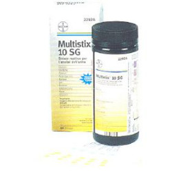 STRISCIA REATTIVA MULTITEST MULTISTIX 10SG 25 PEZZI ARTICOLO 2292C