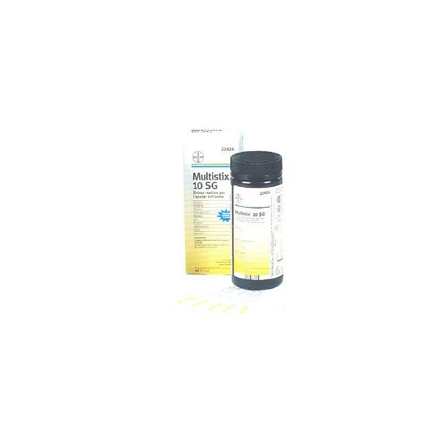 STRISCIA REATTIVA MULTITEST MULTISTIX 10SG 25 PEZZI ARTICOLO 2292C STRISCIA REATTIVA MULTITEST MULTISTIX 10SG 25 PEZZI ARTICOLO 2292C