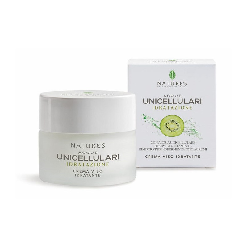 Vasetto da 50 ml di Nature's Acque Unicellulari Crema Viso Idratante