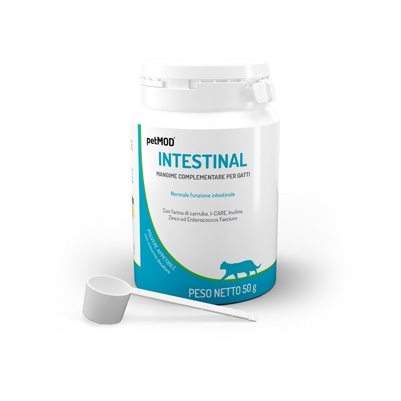 PETMOD INTESTINAL GATTO POLVERE 50 G PETMOD INTESTINAL GATTO POLVERE 50 G