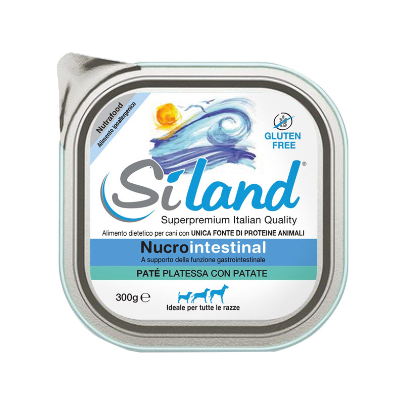 SILAND NUCROINTESTINAL UMIDO CANE PLATESSA/PATATA 300 G SILAND NUCROINTESTINAL UMIDO CANE PLATESSA/PATATA 300 G