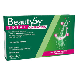 Beauty Sy Total Cheratina Integratore Anticaduta 30 Compresse