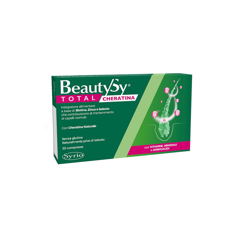 BEAUTY SY TOTAL CHERATINA 30 COMPRESSE BEAUTY SY TOTAL CHERATINA 30 COMPRESSE