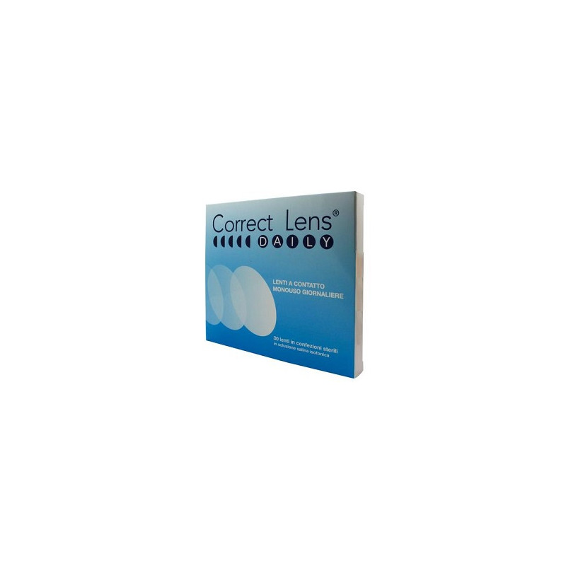 CORRECT LENS DAILY LENTI CONTATTO MONOUSO GIORNALIERE 1,50 30 PEZZI