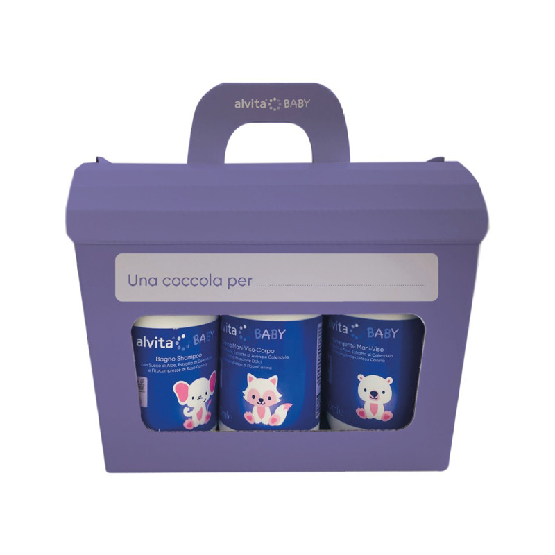 ALVITA COFANETTO BABY 5 PEZZI 1 BAGNO SHAMPOO 300 ML + 1 CREMA VISO CORPO 300 ML + 1 DETERGENTE MANI VISO 300 ML + 1 PASTA OSSID ALVITA COFANETTO BABY 5 PEZZI 1 BAGNO SHAMPOO 300 ML + 1 CREMA VISO CORPO 300 ML + 1 DETERGENTE MANI VISO 300 ML + 1 PASTA OSSID