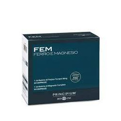 PRINCIPIUM PROTOCOLLO FEM FERPLUS TRE-TARD 30 COMPRESSE + MAGNESIO COMPLETO 90 COMPRESSE