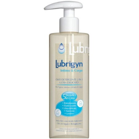 Lubrigyn Intimo & Corpo Detergente Idratante per Pelle Delicata 400 ml