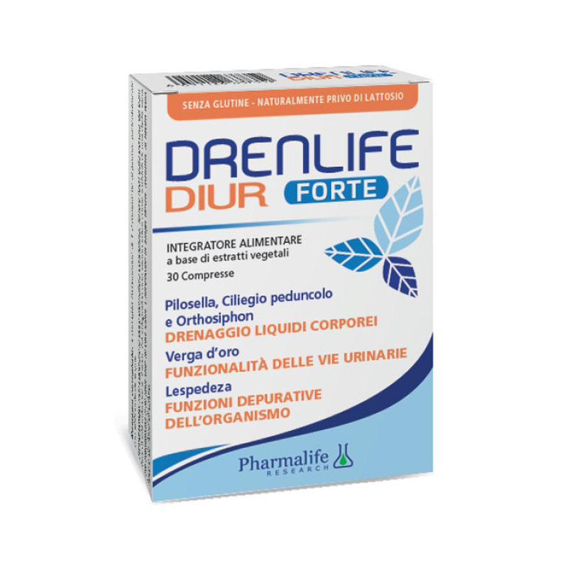 DRENLIFE DIUR FORTE 30 COMPRESSE DRENLIFE DIUR FORTE 30 COMPRESSE