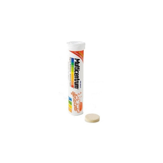 Confezione da 20 compresse di Multicentrum Adulti, integratore di vitamine e minerali. Confezione da 20 compresse di Multicentrum Adulti, integratore di vitamine e minerali.