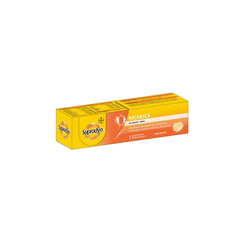 SUPRADYN RICARICA 15 COMPRESSE EFFERVESCENTI SUPRADYN RICARICA 15 COMPRESSE EFFERVESCENTI