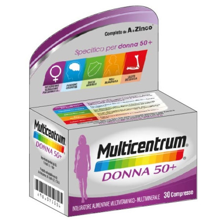 Multicentrum Donna 50+ 30 Compresse Multicentrum Donna 50+ 30 Compresse