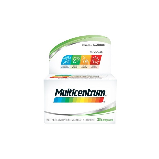 MULTICENTRUM ADULTI 30 COMPRESSE MULTICENTRUM ADULTI 30 COMPRESSE
