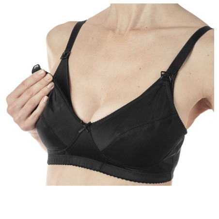 MAMMY REGGISENO MICROFIBRA ALLATTAMENTO BLACK 5C