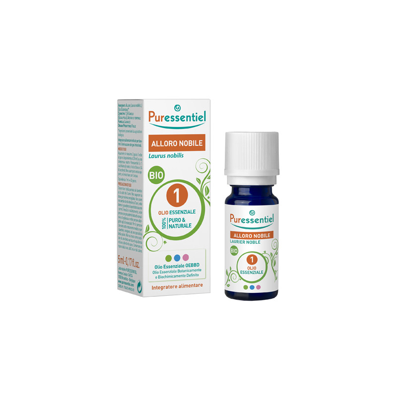 PURESSENTIEL ALLORO NOBILE OLIO ESSENZIALE BIO 5 ML PURESSENTIEL ALLORO NOBILE OLIO ESSENZIALE BIO 5 ML