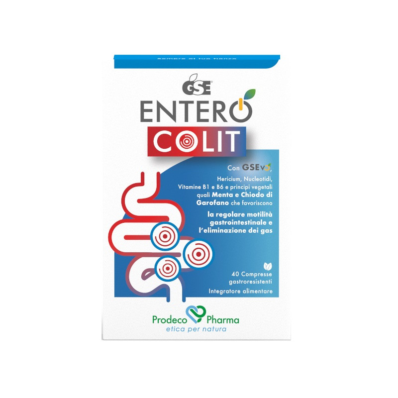 GSE ENTERO COLIT 40 COMPRESSE GSE ENTERO COLIT 40 COMPRESSE