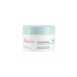 Vaso da 50 ml di Avene Cleanance Acqua Gel Trattamento Opacizzante Matificante Pelle Grassa Acneica.