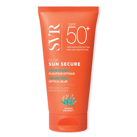 Svr Sun Secure Crema Viso Blur Colorata Uniformante Senza Profumo Spf 50+ 50 ml