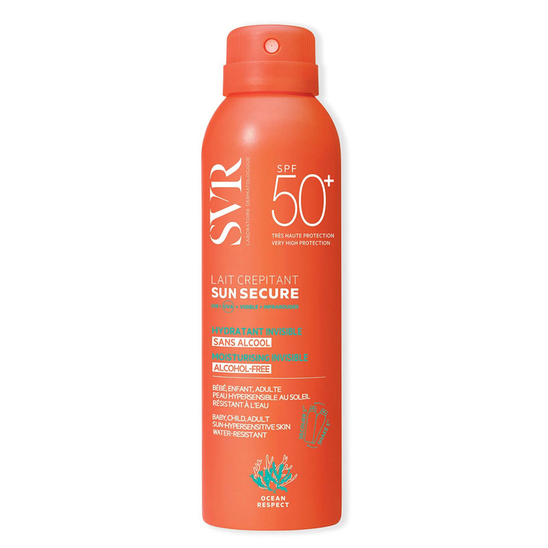 SUN SECURE LAIT CREPITANT SPF50+ 200 ML SUN SECURE LAIT CREPITANT SPF50+ 200 ML