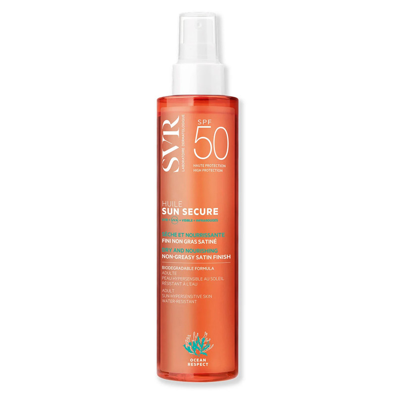Flacone da 200 ml di Svr Sun Secure Olio Secco Protettivo Spf 50+ Flacone da 200 ml di Svr Sun Secure Olio Secco Protettivo Spf 50+