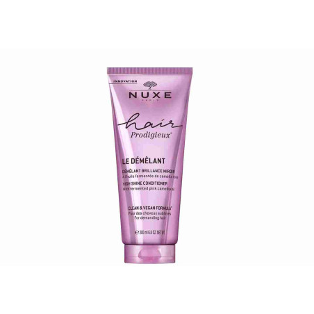 Confezione da 200 Ml di Nuxe hair prodigieuse balsamo per capelli morbidi e lucenti.