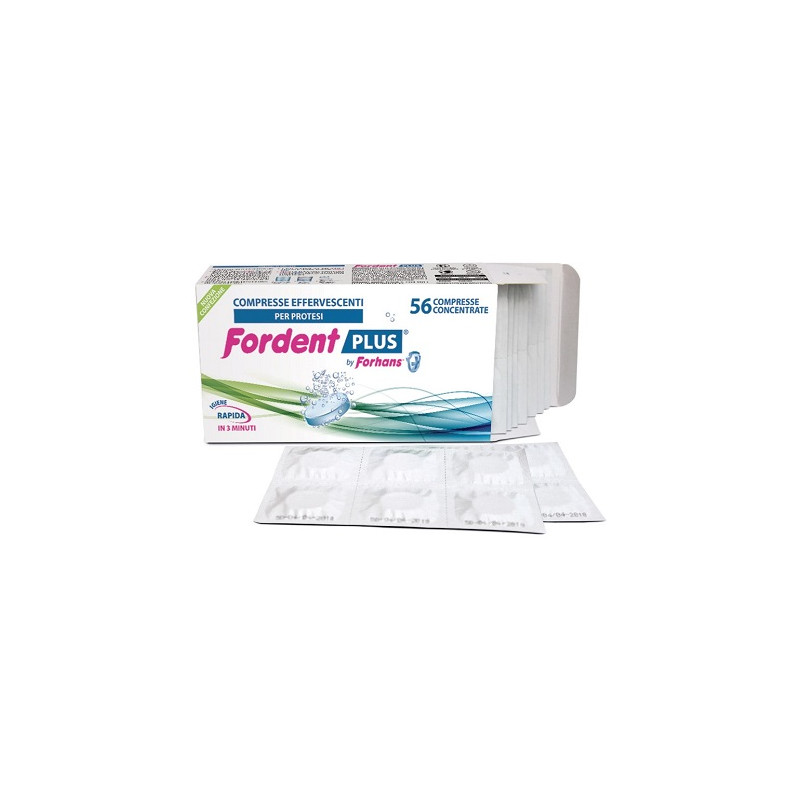 Fordent Plus 56 Compresse Concentrate Per Dentiere E Apparecchi Ortodontici Fordent Plus 56 Compresse Concentrate Per Dentiere E Apparecchi Ortodontici