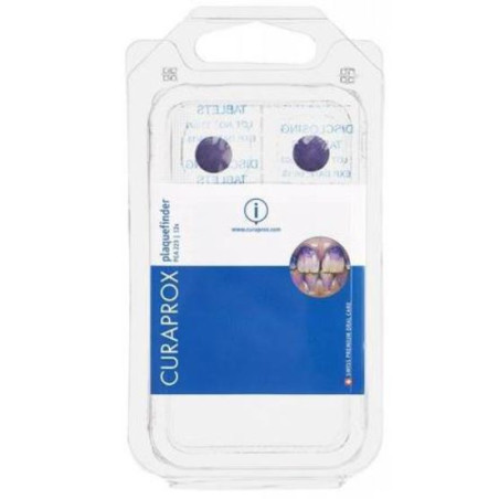 Curaprox Pastiglie Rivela Placca 12 Pezzi