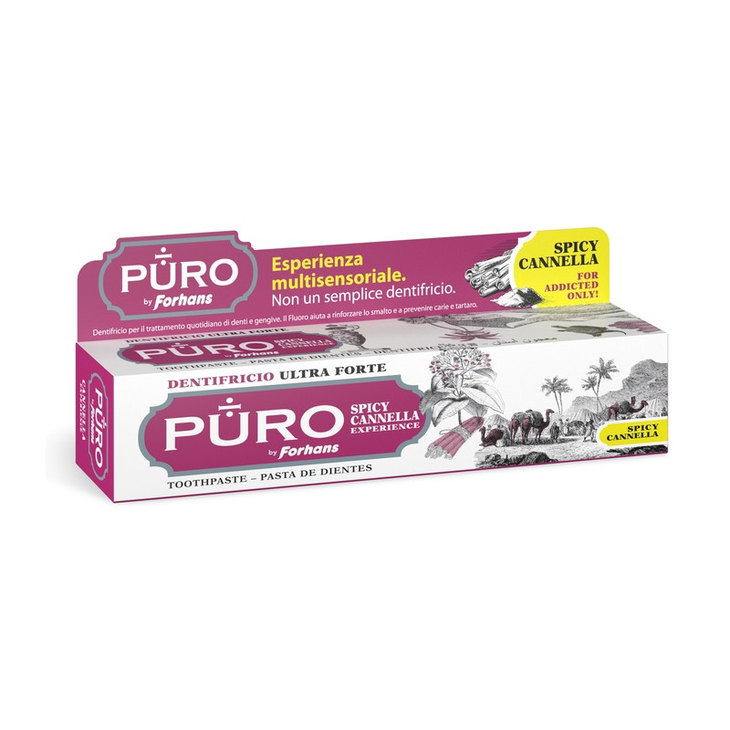 Puro Dentifricio Spicy Cannella 75 Ml Puro Dentifricio Spicy Cannella 75 Ml
