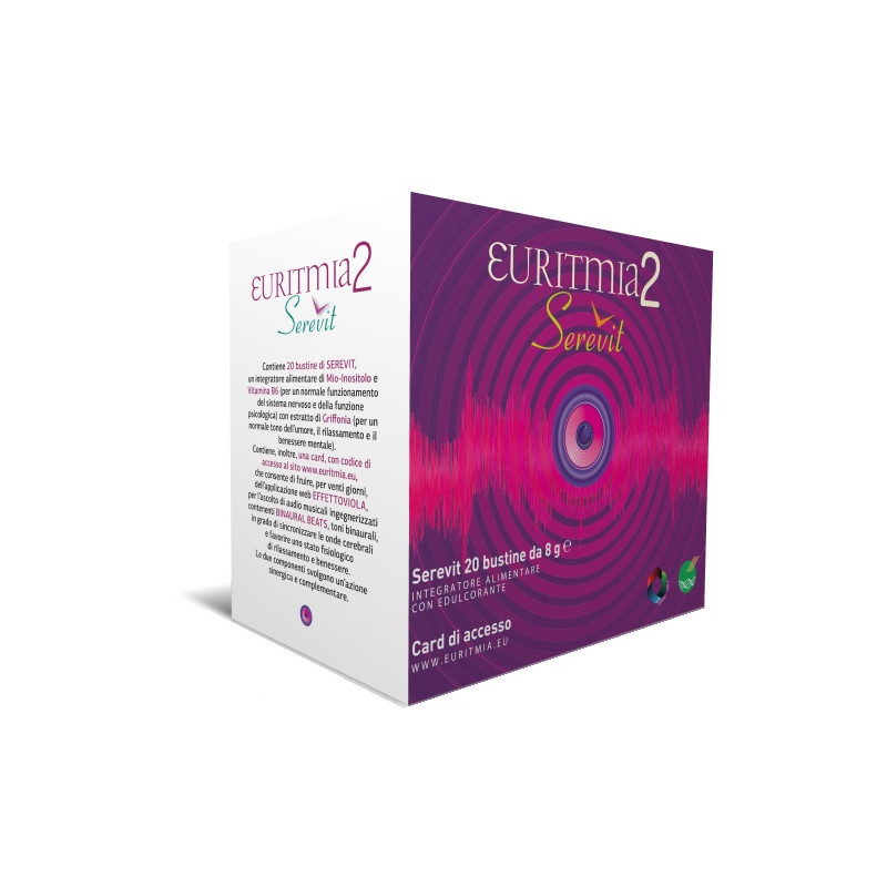 EURITMIA 2 SEREVIT 20 BUSTINE + CARD ACCESSO SITO ONLINE EURITMIA 2 SEREVIT 20 BUSTINE + CARD ACCESSO SITO ONLINE