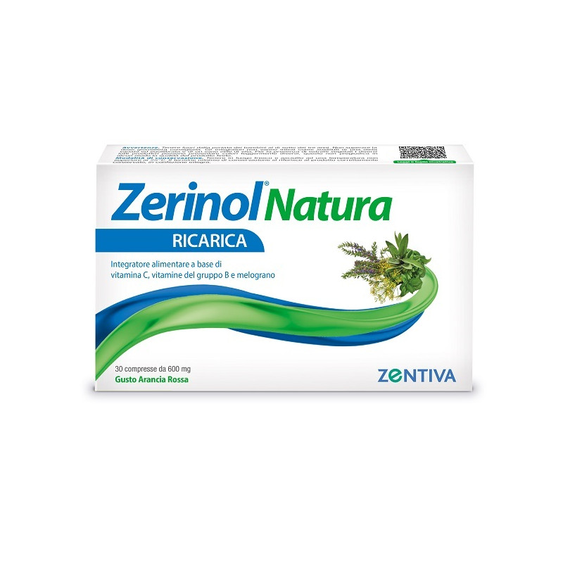 Zerinol Natura Ricarica 30 Compresse Zerinol Natura Ricarica 30 Compresse
