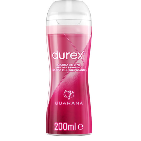 Durex Massage 2 In 1 Gel Massaggio Corpo E Lubrificante Guarana' 200 Ml Durex Massage 2 In 1 Gel Massaggio Corpo E Lubrificante Guarana' 200 Ml