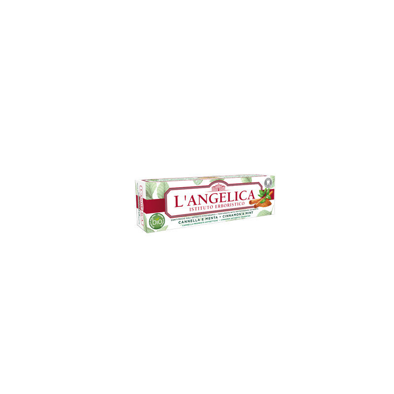 L'ANGELICA DENTIFRICIO MENTA CANNELLA 75 ML L'ANGELICA DENTIFRICIO MENTA CANNELLA 75 ML
