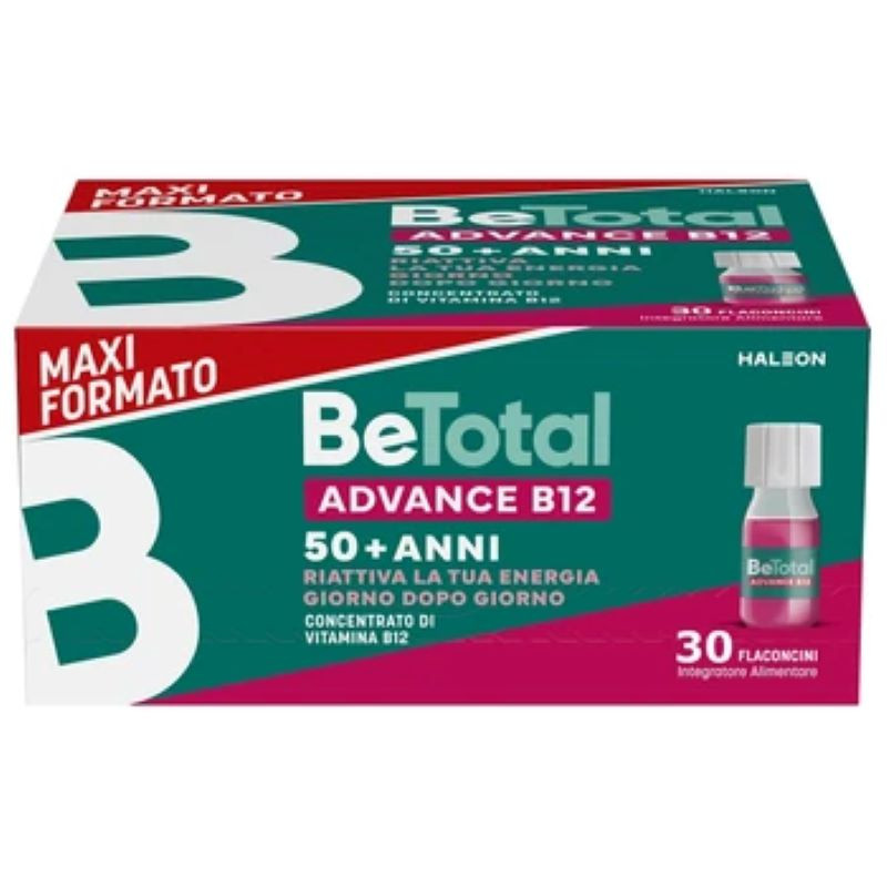 Betotal Advance B12 Integratore Con Vitamina B12 30 Flaconcini Betotal Advance B12 Integratore Con Vitamina B12 30 Flaconcini