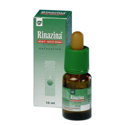 Rinazina 0,1% Gocce Decongestionante Nasale 10ml Rinazina 0,1% Gocce Decongestionante Nasale 10ml