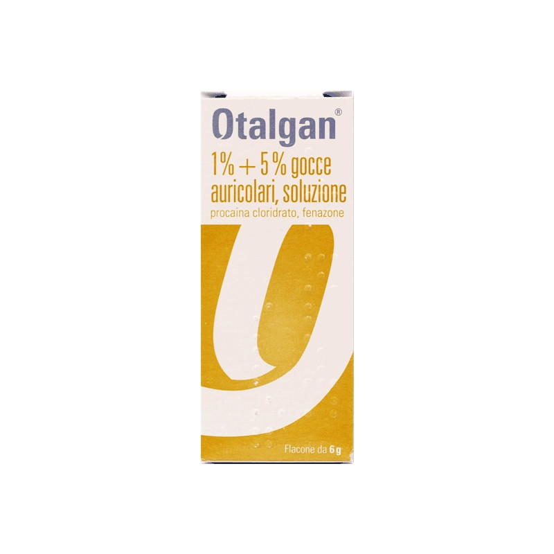 Otalgan 1%+5% Gocce Auricolari Soluzione 6g Otalgan 1%+5% Gocce Auricolari Soluzione 6g