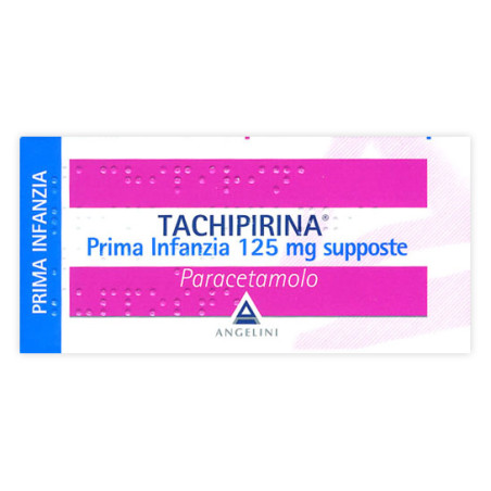 Angelini Tachipirina Prima Infanzia 125mg Supposte Per Febbre E Dolore 10 Supposte Angelini Tachipirina Prima Infanzia 125mg Supposte Per Febbre E Dolore 10 Supposte