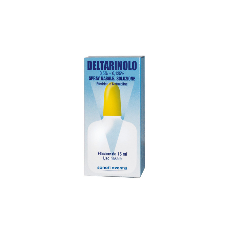 Deltarinolo Spray Nasale Decongestionante Per Raffreddore e Naso Chiuso 15 Ml Deltarinolo Spray Nasale Decongestionante Per Raffreddore e Naso Chiuso 15 Ml