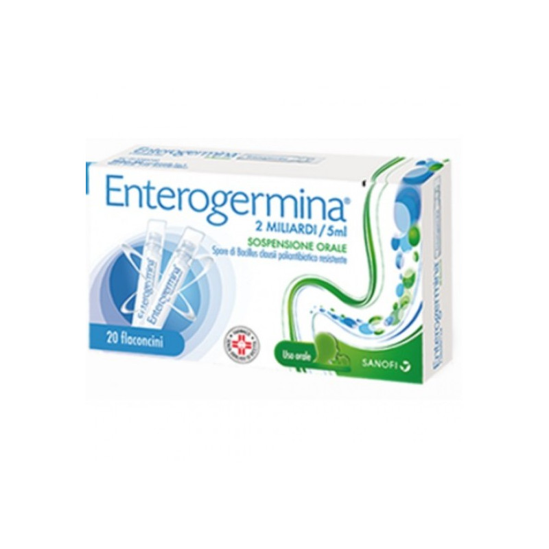 ENTEROGERMINA*OS 20FL 2MLD/5ML ENTEROGERMINA*OS 20FL 2MLD/5ML