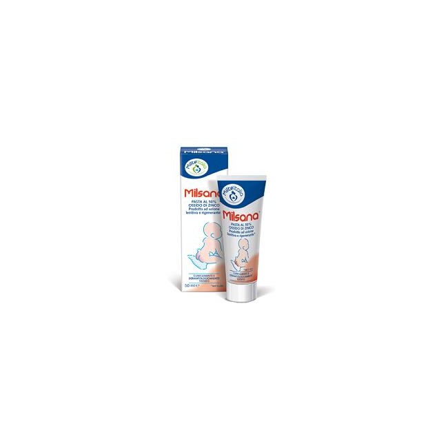 Milte Italia Milsana Pasta Al 50% Ossido Di Zinco 50ml Milte Italia Milsana Pasta Al 50% Ossido Di Zinco 50ml