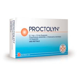 Proctolyn 0,1mg+10mg 10 Supposte Proctolyn 0,1mg+10mg 10 Supposte
