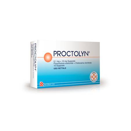 Proctolyn 0,1mg+10mg 10 Supposte Proctolyn 0,1mg+10mg 10 Supposte