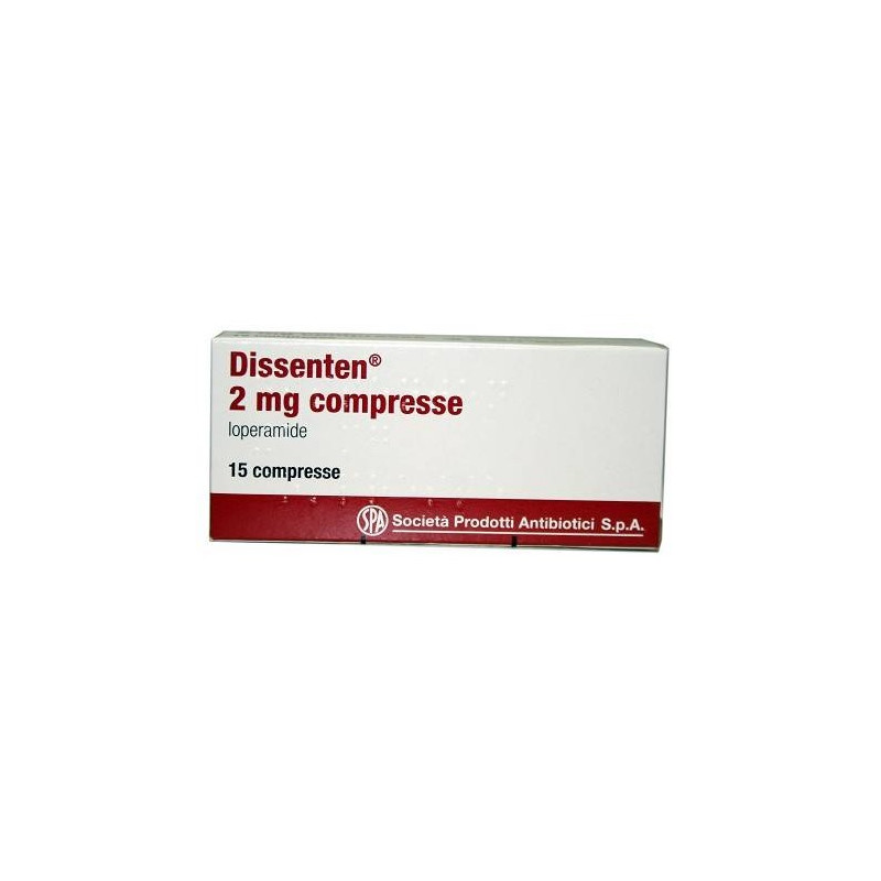 DISSENTEN*15CPR FARMACO PER DISSENTERIA 2MG DISSENTEN*15CPR FARMACO PER DISSENTERIA 2MG